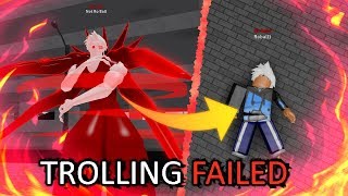 I tried to Troll with EtoK1 in Ro-Ghoul and Completely Failed...