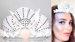 Tuto DIY Couronne de Coquillages ⎟DIY Costume Sirène