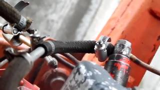Проверка установки впрыска на т-25.