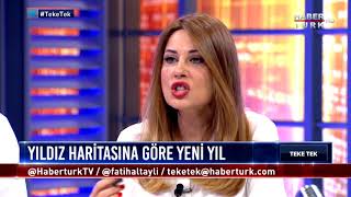 Teke Tek - 2 Ocak 2018 (Astroloji Haritası)