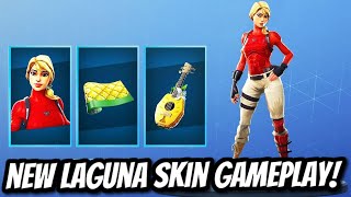 *NEW* LAGUNA STARTER PACK GAMEPLAY! - Fortnite Livestream