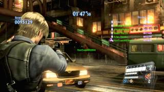 Resident Evil 6: Predator mode match 5