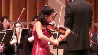 Manami plays Bruch Violin Concerto in G minor 3rd mvmt