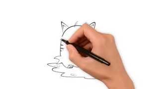 Как нарисовать открытку с днем рождения