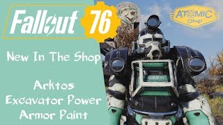 Fallout 76 | Arktos Excavator Power Armor Paint | New In The Shop