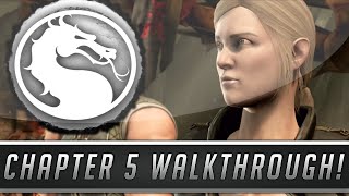 Mortal Kombat X - Story Mode Walkthrough: Part 5 (Sonya Blade Chapter) [60FPS]