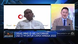 MIND ID Siapakan Capex USD 2,7 M Untuk Selesaikan Proyek Anak Usaha