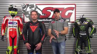 Dainese Laguna Seca D1 Perforated Race Suit Review from Sportbiketrackgear.com