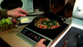 REVIEW for Tiny House Kitchen and KWH TEST: Fagor Induction Cooktop