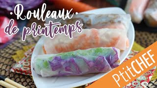 Recette de rouleaux de printemps encore meilleurs qu'en Asie ! - Ptitchef.com