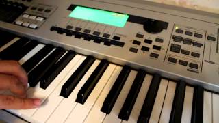 YAMAHA MO8 Synthesizer Brass Part