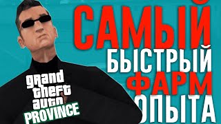 КАК БЫСТРО ПРОКАЧАТЬ ОПЫТ НА MTA PROVINCE
