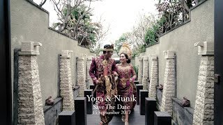 Bali Wedding Video: Yoga & Nunik Prewedding Session at Pandawa Villa Ketewel