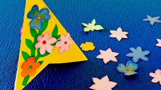 Как сделать поздравительную Открытку из картона ♡Прикольная открытка на День Рождения своими руками.