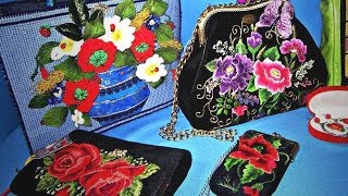Женские сумки со стильной вышивкой от Валентины Овчаренко