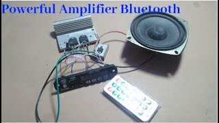 Diy Powerful Amplifier Using D1047 Transistor 1000 Watt Circuit Bluetooth mini amplifier