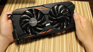 Видеокарта Gigabyte GeForce GTX 1050 Ti Windforce OC 4G. Распаковка и первые впечатления.