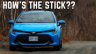 2019 Toyota Corolla Hatchback: How's the Manual Transmission?