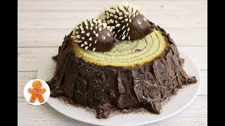 Торт "Пень" ✧ Stump Cake (English Subtitles)