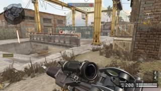 Warface,режим командный бой,карта док,винтовка M249 Para
