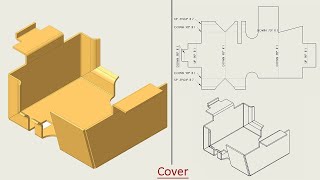 ? Autodesk Inventor Basic Tutorial || Sheet Metal