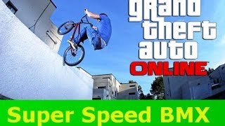 GTA 5 Online: Super Speed ​​BMX Schnell auf einem BMX Fahren Trick - Easy | Deutsch