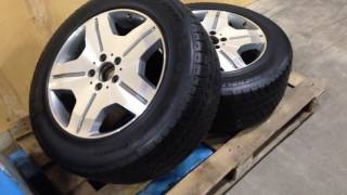 Б/У летние колеса Michelin Pilot Primacy PAX 245-700 R470 AC для бронированного Мерседес S600 W221