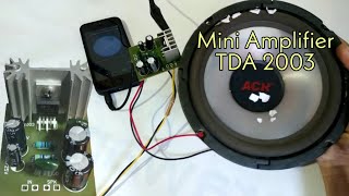 mini Amplifier TDA 2003