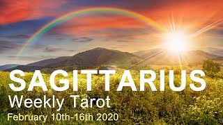 SAGITTARIUS WEEKLY TAROT  "MAJOR NEW BEGINNING SAGITTARIUS!" February 10th-16th 2020