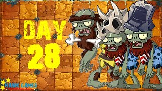 Plants vs Zombies 2 - Jurassic Marsh - Day 28 [Zombie] No Premium