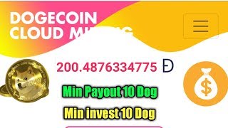 NEW DOGECOIN CLOUD MINING