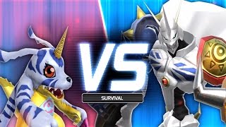 Digimon All-Star Rumble Walkthrough - Gabumon's Ending -  (Gabumon Vs. Omnimon)