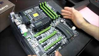 Gigabyte G1.Sniper ATX Gaming Motherboard Unboxing & First Look Linus Tech Tips