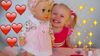 Беби борн (Baby born). Играем с куклой беби борн. Как мама