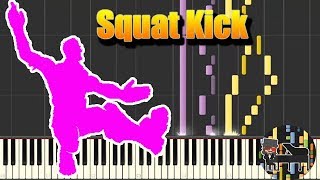 ? Squat Kick - Fortnite Battle Royale (Emote) [Piano Tutorial] (Synthesia) HD Cover