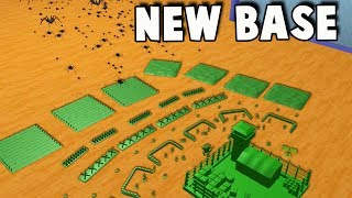 New ARMY MEN Base!  New House, More BUGS! (Home Wars Gameplay New Base Part 1)
