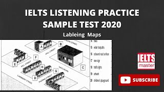 IELTS Listening Practice for Map Labeling