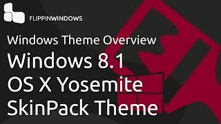 Windows 8.1 Theme | MAC OS X Yosemite Skinpack