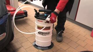 Pompe d'aspiration par vide 9.5 L avec 4 sondes KS TOOLS 5 pièces 160.0790