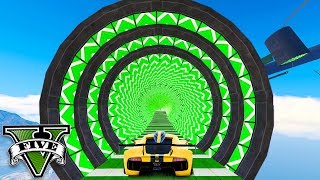 GTA V Online: O TUBO INFINITO de NITRO!!! (VOANDO de CARRO)