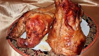 Очень вкусный рецепт Кролика. Кролик Запеченный в Духовке. Кролик с золотистой корочкой