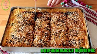 ISPANAKLI BÖREK/HAZIR YUFKA İLE ÇOK PRATİK/ŞEFFAF MUTFAK