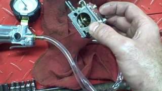 Small Engine Repair: Checking Fuel Pump Diaphragm & Inlet Needle on a Diaphragm Carburetor