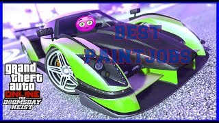 GRAND THEFT AUTO 5 TOP 5 BEST PAINT JOBS FOR THE OVERFLOD AUTARCH(MODDED PAINT JOBS &CUSTOMIZATION)