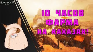 10 часов фарма кахазов в Black Desert. Фарм серебра