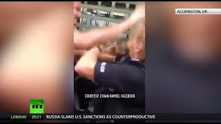 'Reasonable force'? British police officer slapping a 14yo girl during an arrest