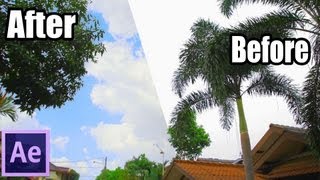 After Effects TUTORIALS - Advance Sky Replacement