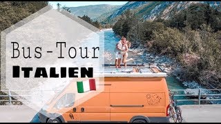 LOST in Italy - mit unserem Bus durch die Schweiz nach Italien. VLOG !