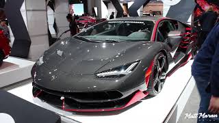 Hypercars at the 2018 New York International Auto Show