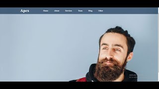 Html css navbar design